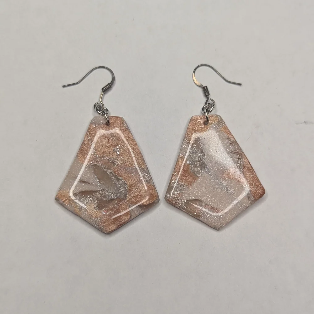 Shiny Handmade Earrings